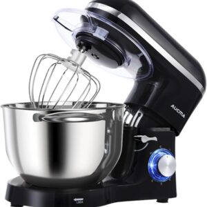Aucma Stand Mixer, 6.5-QT 660W 6-Speed Tilt-Head Food Mixer, Kitchen Electric Mixer