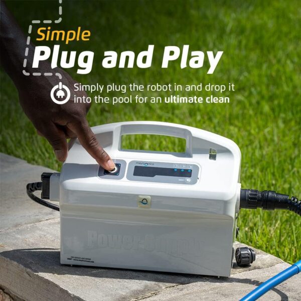 45167053cb6b48708cabbd3ec782850a Dolphin Nautilus CC Plus Wi-Fi Automatic Robotic Pool Vacuum Cleaner, Always Cleaning, Never Charging, with Wall Climbing Scrubber Brush, Ideal for In-Ground Pools up to 50 FT in Length