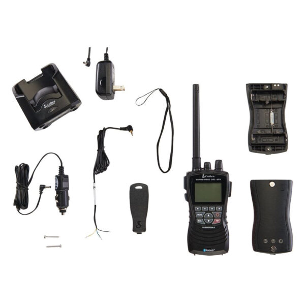 Cobra - Marine 2-Way Radio - Black/Orange