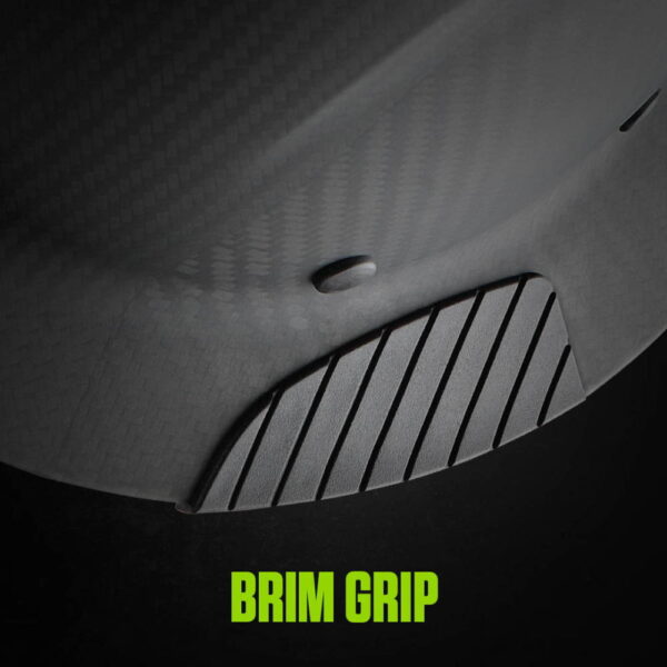 Lift Safety Hard Hat DAX FIFTY50 White/Black Carbon Fiber Cap