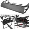 WEIZE 54" x 34" Heavy Duty Roof Rack, Rooftop Cargo Carrier Basket