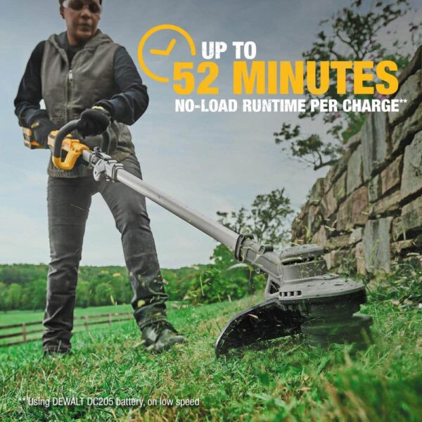 20V MAX Brushless Cordless Battery Powered String Trimmer Kit with (1) 5Ah Battery & Charger DCST922P1