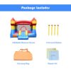 Costway Kid Inflatable Bounce House Castle Moonwalk Playhouse Jumper Slide