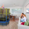 Machrus Upper Bounce 55" Kiddy Trampoline & Enclosure Set - Easy Assembly