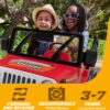 Power Wheels Jeep Wrangler Battery-Powered Ride-on, 12 V, Max Speed: 5 mph