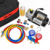 71097 3CFM 1/4 HP Vacuum Pump HVAC Refrigeration AC Manifold Gauge