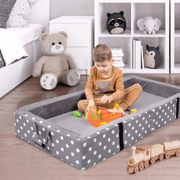 Milliard Toddler Folding Floor Cot for Toddlers and Kids