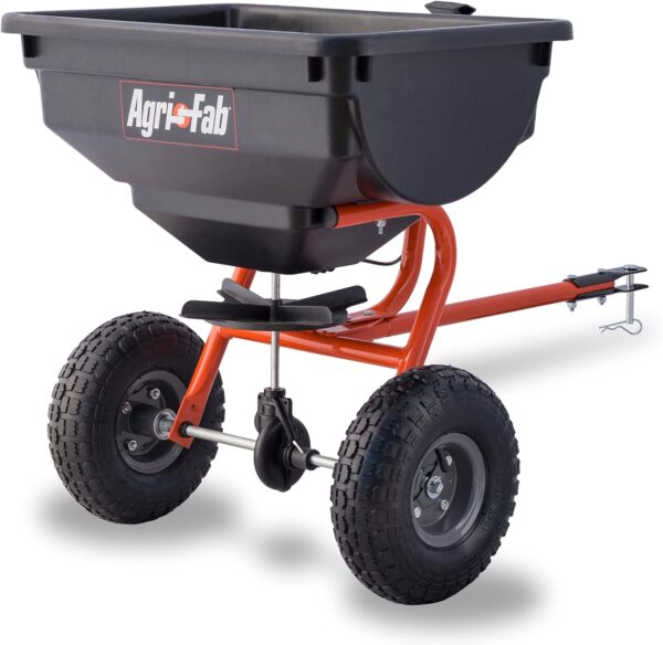 46e08e774f1141bda3b596b7bdfe76f1 Agri-Fab 45-0530-131, 85 lb. Tow Broadcast Spreader