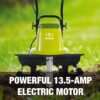 Sun Joe Electric Garden Tiller + Cultivator, 16-inch, 13.5-Amp