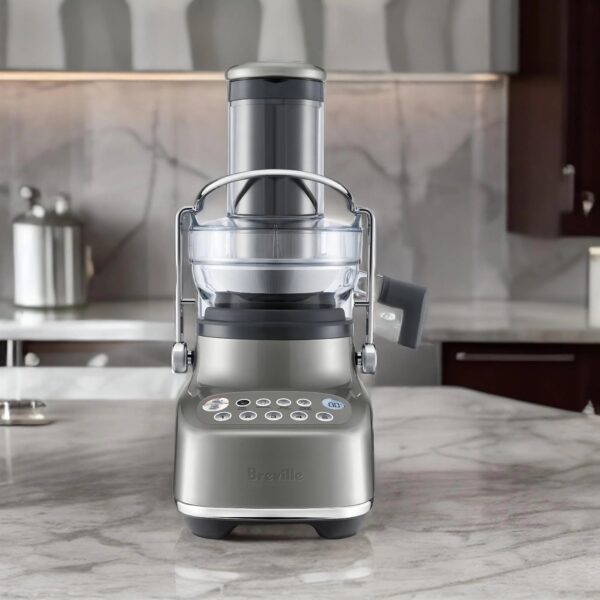 471a7655c18b48da837b4dbb6d2d18c6 Breville BJB615SHY Compact Design 3X Bluicer Blender and Juicer (Smoked Hickory)