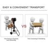 LEADALLWAY Boat Motor Stand, Heavy Duty Pro Outboard Engine Carrier Cart Dolly