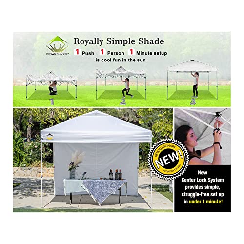 4826104b1e824ff5a70ccced00c6d81c 10x10 Pop up Canopy Tent Instant Commercial Canopy with 150D Silver Coated Fabric