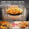 Air Fryer Combo 8-in-1 Countertop Microwave Oven, with Convection, Broil, Odor Removal Mode, 12.4" Position Memory Turntable, Child-Lock, 1.0 Cu.ft, Black Stainless Steel, ML2-EC10SA(BS)