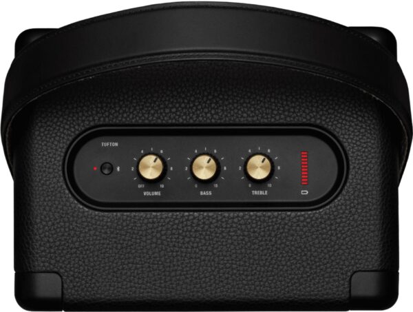 Marshall - Tufton Portable Bluetooth Speaker - Black/Brass