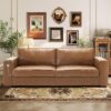 89" Sofa for Living Room, Modern Comfy Sofa with Medium Firm Seat Cushion, Removable Cover,Wide Armrest,USB/Type-C Port,Chenille Fabric Couches for Small Space,Apartment