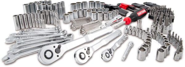 49ae386eda3c4cc7b0a68a27b24de466 Craftsman 262-Piece Mechanic Tool Set, Master Socket Set with 3-Drawer VERSASTACK Tool Box, SAE/Metric Set (CMMT45309)