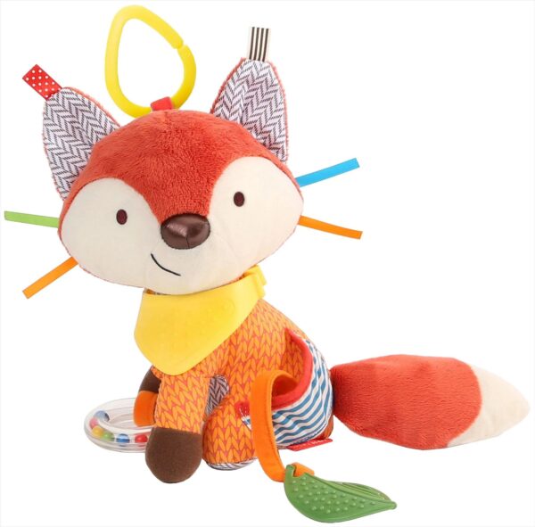 Skip Hop Bandana Buddies Fox Baby Stroller Multi-Sensory Activity Toy
