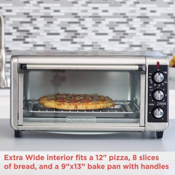 4a749fee190b4b02bec9bda4d4d1dd82 8 Slice Extra-Wide Countertop Toaster Oven
