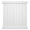 Pro Series Hudson 6x6 White Vinyl Privacy Fence Panel Kit