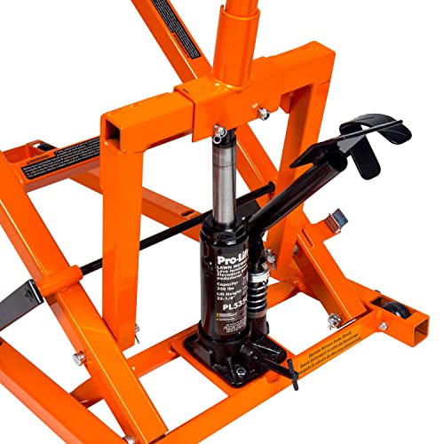 4b02c85c40994ad8b4fd2776d40658f0 Pro-LifT Lawn Mower Lift Jack - 350 Lbs Capacity for Tractors and Zero Turn Lawn Mowers