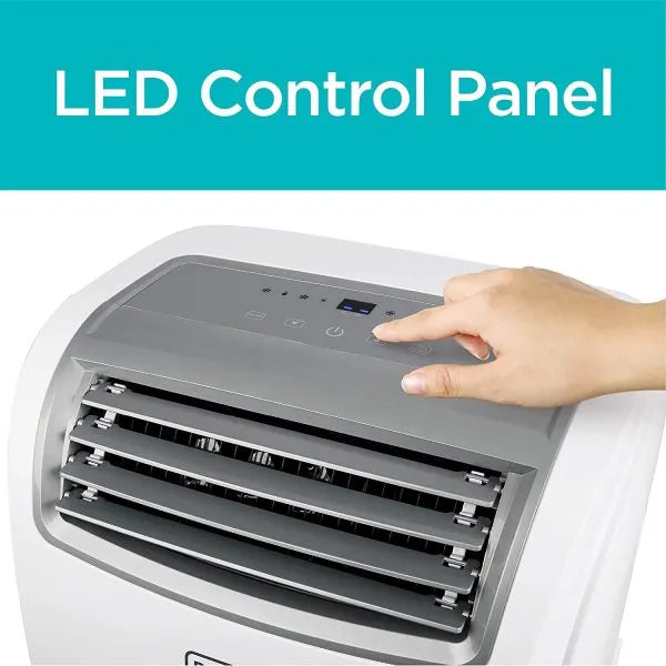 4bb52e1dbbc6420880b3c3fea4472dc7 14,000 BTU Portable Air Conditioner with Heat and Remote Control, White