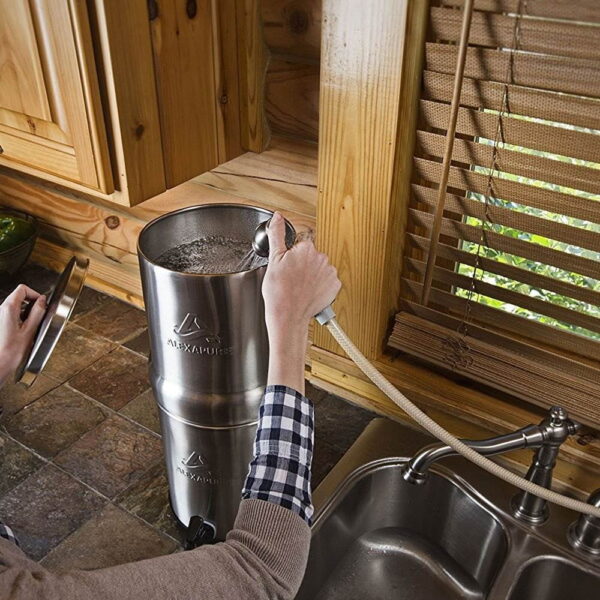 Alexapure Pro Stainless Steel Water Filter Purification Filtration Purify System