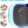Vibration Plate Fitness Platform Exercise Machine Vibrating Lymphatic Drainage Shaking Full Body Shaker Workout Vibrate Stand Shake Board Sport Gym for Weight Loss Fat Burner for Women Men