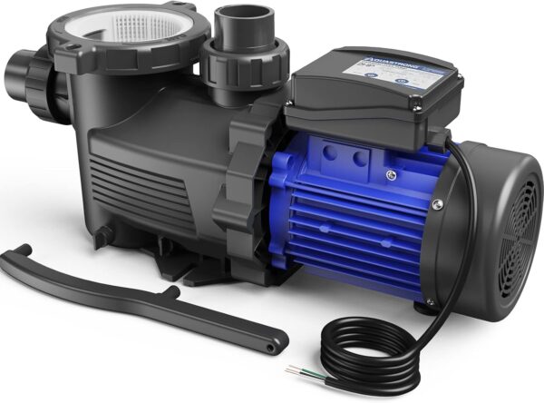 4de75c4010ab4750a7c9da83cdd7a125 AQUASTRONG In/Above Ground Pool Pump, High Flow (with Timer, 2HP, 8917 GPH, 220V)
