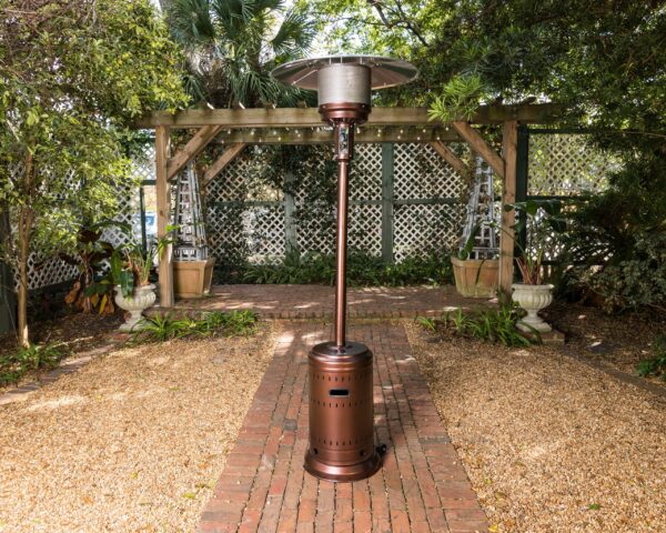 Aged Chestnut Finish Patio Heater