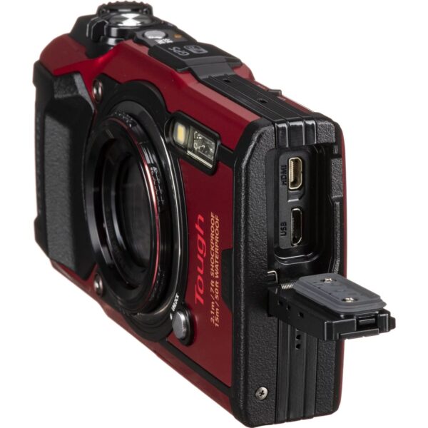 Olympus Tough TG-6 Compact Camera - Red