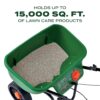Turf Builder EdgeGuard DLX Broadcast Spreader 15,000 sq. ft.
