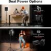 D50 LED Video Light Panel Lights 15.4", 2 Packs 45W 3000K-8000K Bi-Color Dimmable Photography Lighting, CRI 96+ Videography Lighting for Video Shooting/Gaming/Live Stream/Studio/Film