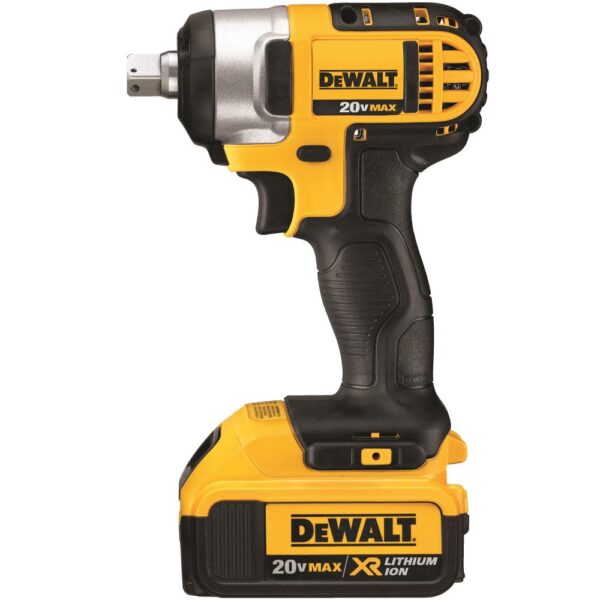 501ea5f489d245f6b1f4347d5716d989 20 V MAX Lithium Ion 1/2 In. Impact Wrench Kit with Detent Pin