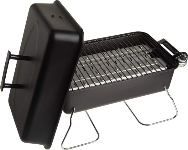 50458899986f4d63a1221283adac0cf7 Portable Convective 1-Burner Stainless Steel Propane Gas Grill - 465133010