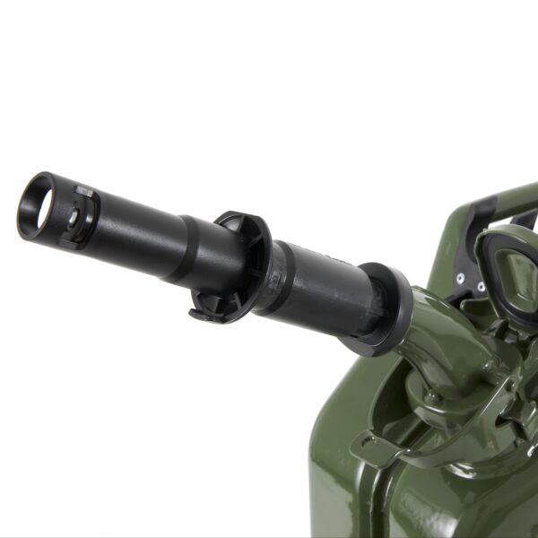 5061ed86e990451eae3330fb9b146c68 Wavian 3008 5.3 Gallon 20 Liter Authentic CARB Jerry Can with Spout, Green