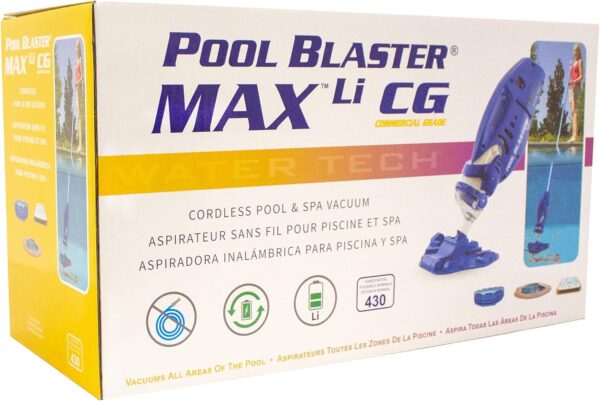 51124136c6b743129ee6e49c3fc04ac5 POOL BLASTER Max Cordless Pool Vacuum for Deep Cleaning & Strong Suction, Handheld Rechargeable Swimming Pool Cleaner for Inground and Above Ground Pools, Hoseless Pool Vac by Water Tech
