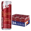 Red Bull Peach Edition Energy Drink, Peach Nectarine, with 80mg Caffeine plus Taurine & B Vitamins, 8.4 Fl Oz, 6 Packs of 4 Cans (Pack of 24)