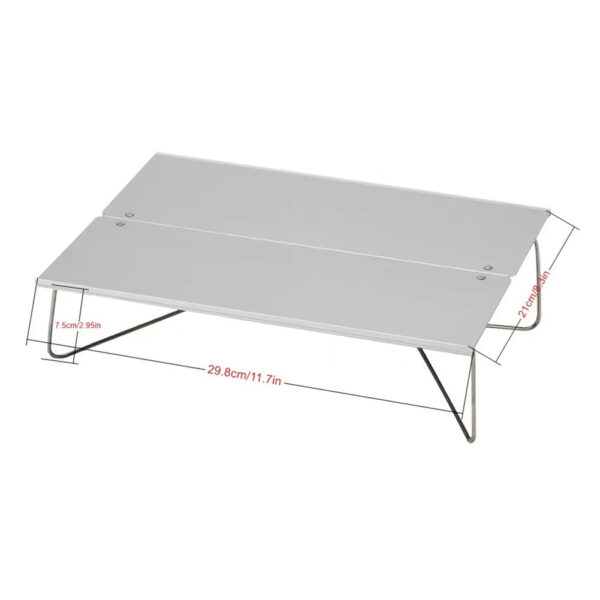 5245cda51de04b1f9b9226d4a1fb9226 Ana Outdoor Camping Foldable Table Aluminum Alloy Camping Table Camping Furniture