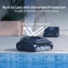 Beatbot AquaSense 2 Cordless Robotic Pool Vacuum Cleaner, Smart Surface Parking, Double-Pass Waterline Scrubbing, Cleans Floor, Walls, and Waterline, Above & In-Ground Pools up to 3,230 sq.ft - Blue