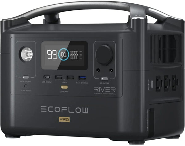 534e8485f2f64f16bf85e78e18eaabd4 EcoFlow RIVER Pro Portable Power Station 720Wh Capacity,Solar Generator,600W AC Output for Outdoor Camping,Home Backup,Emergency,RV,off-Grid