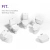 Veken Bidet Attachment for Toilet - Ultra-Slim Self Cleaning Fresh Cold Water Sprayer Bidets