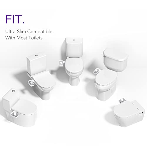 53a1f0128d644a59b3c4505ca45c9d13 Veken Bidet Attachment for Toilet - Ultra-Slim Self Cleaning Fresh Cold Water Sprayer Bidets