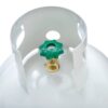 Flame King 100 lb Steel Propane Cylinder with OPD Valve, DOT Approved, Rust-Resistant, for Grills & Heaters