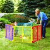 RUICHI Superyard Colorplay 6 Panel Freestanding Gate RUICHI