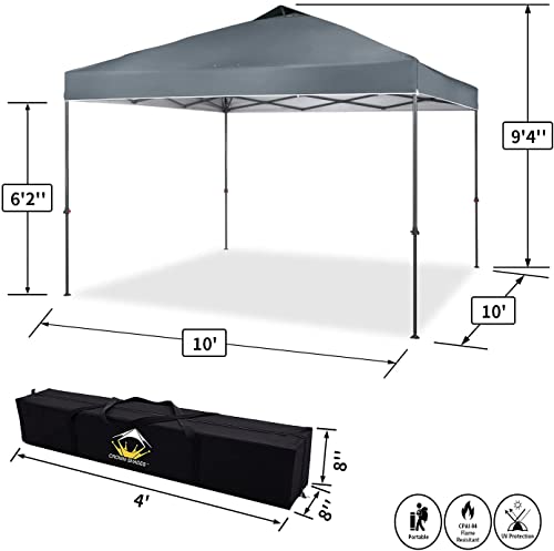 54b501b6b9eb421fb7cc7b744bc330a7 Canopy Tent 10x10 One Push Pop up Canopy Easy Up Canopy Bonus Carry Bag