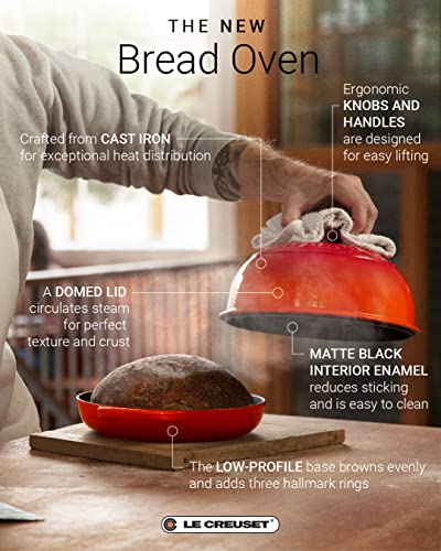 Creuset Enameled Cast Bread Artichaut