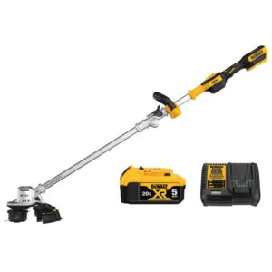 20V MAX Brushless Cordless Battery Powered String Trimmer Kit with (1) 5Ah Battery & Charger DCST922P1