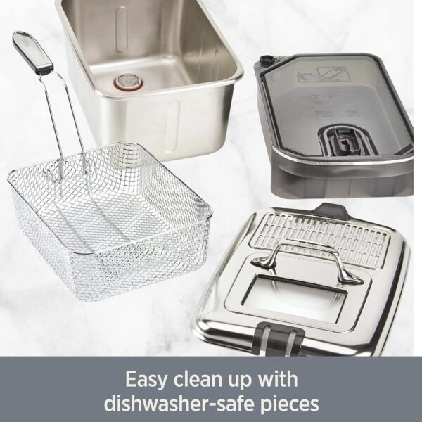 553de0b85f614bef9e15d3d6011054ef All-Clad Electrics Stainless Steel Deep Fryer