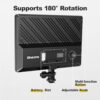 D50 LED Video Light Panel Lights 15.4", 2 Packs 45W 3000K-8000K Bi-Color Dimmable Photography Lighting, CRI 96+ Videography Lighting for Video Shooting/Gaming/Live Stream/Studio/Film
