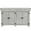 Bowery Hill 55 Gallon Aquarium Stand in Rustic White